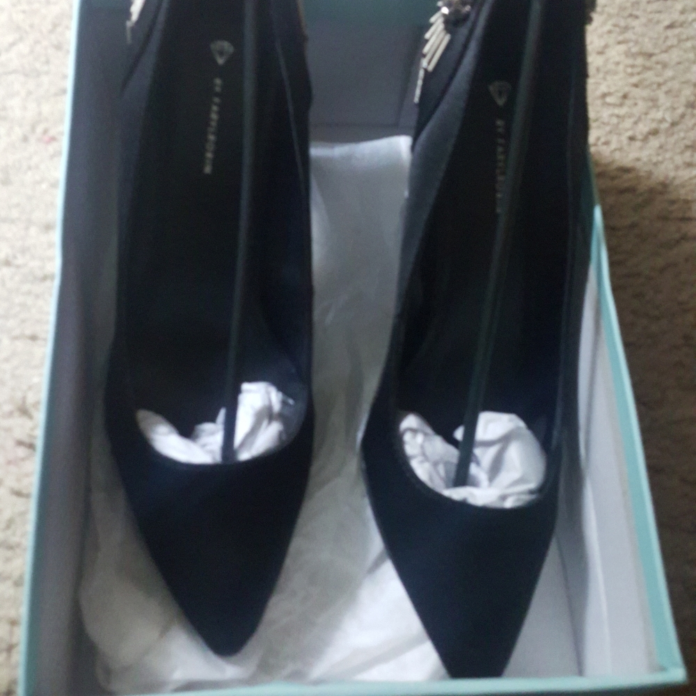 Black high heels